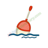 Fishing bobber applique