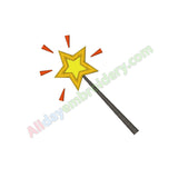 Fairy wand applique