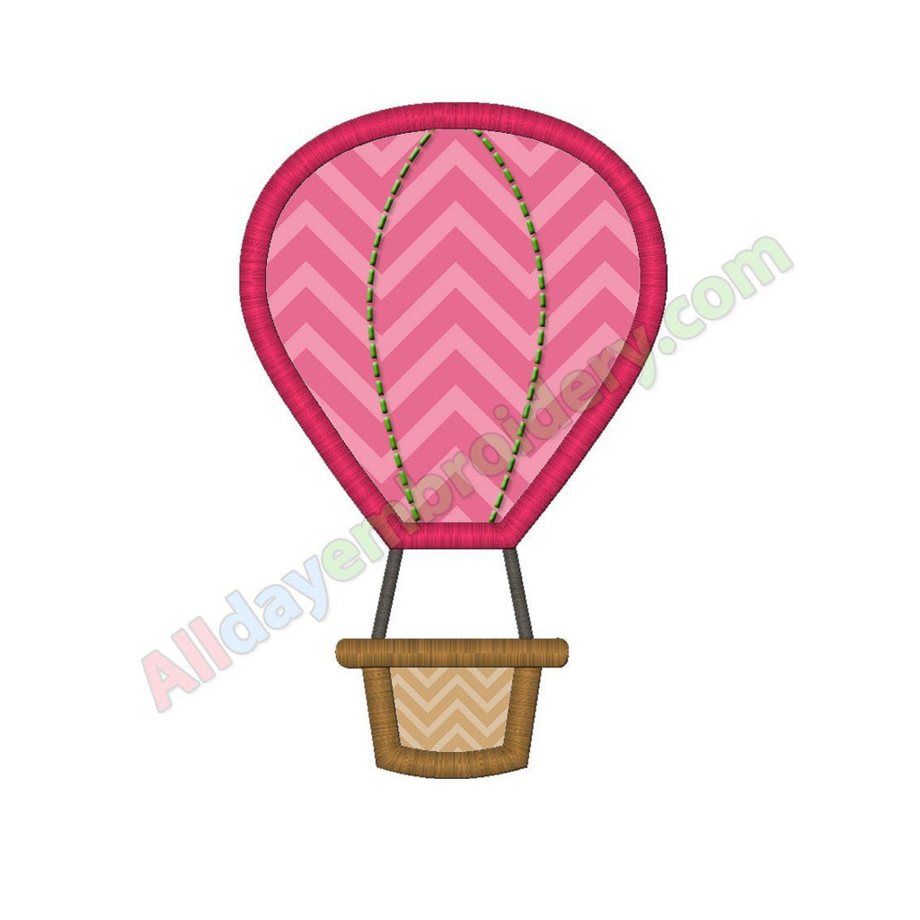 Hot air balloon applique