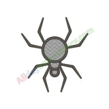 Spider applique - Alldayembroidery.com