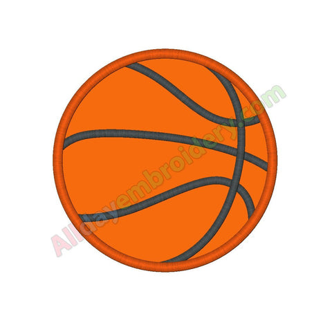 Basketball ball applique