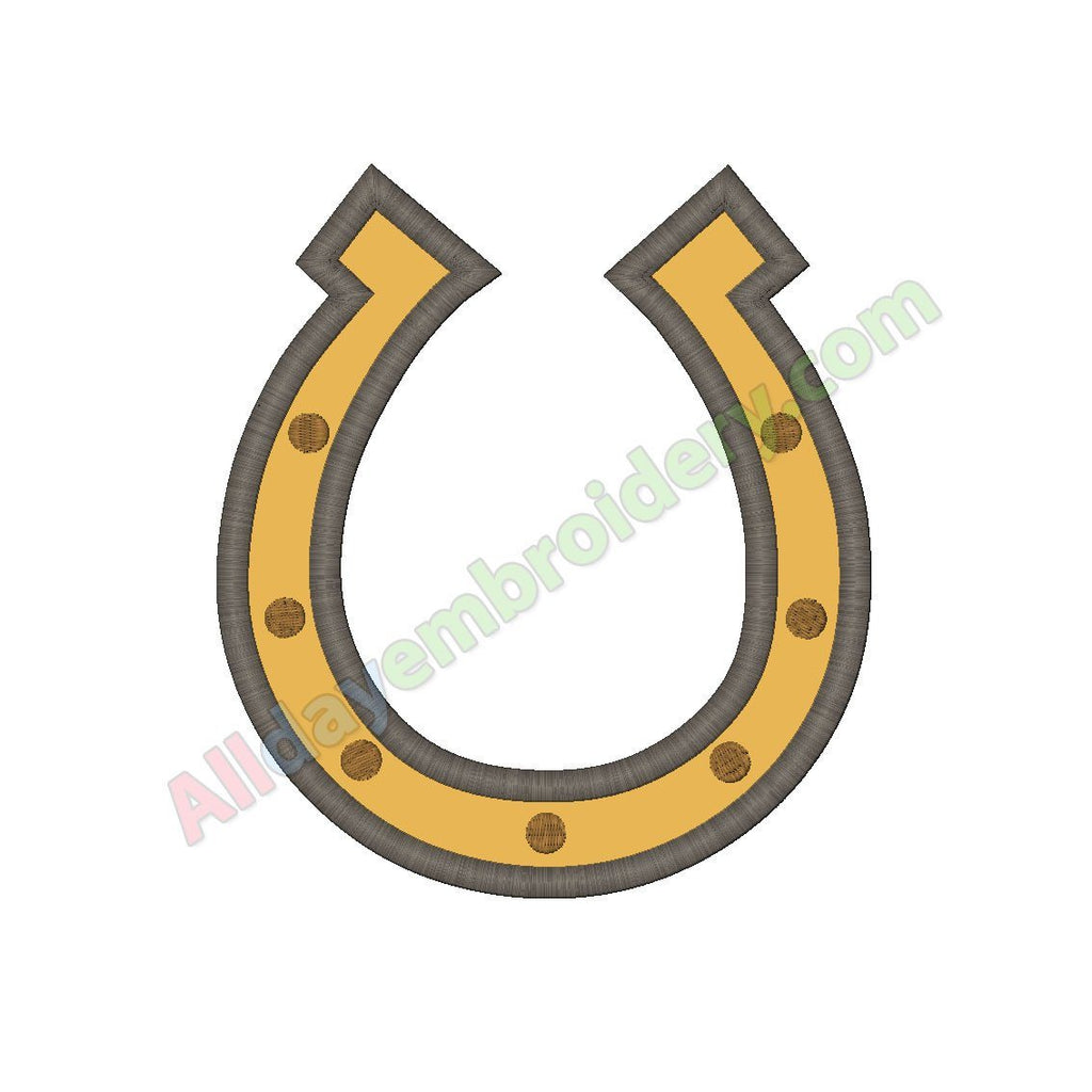Horseshoe applique