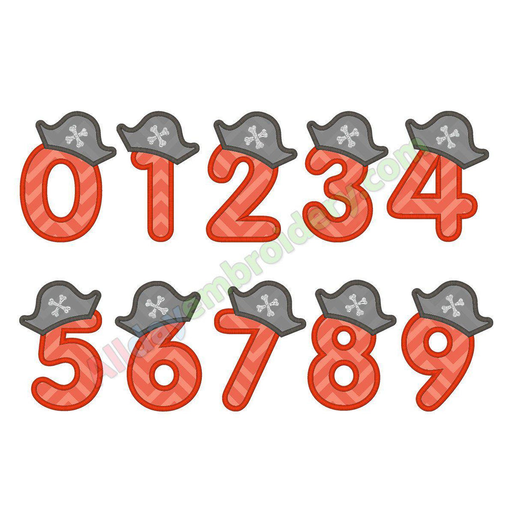 Number applique SET