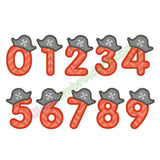 Number applique SET