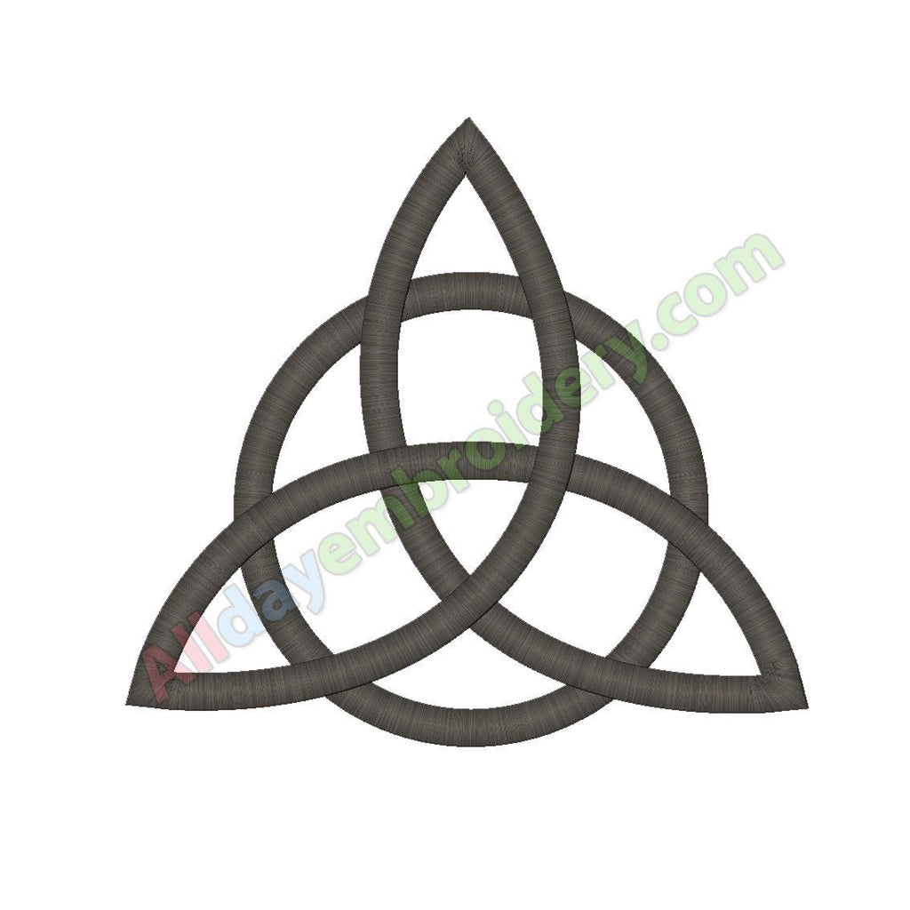 Triquetra embroidery - Alldayembroidery.com