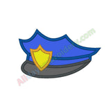 Police cap applique
