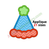 Party hat applique