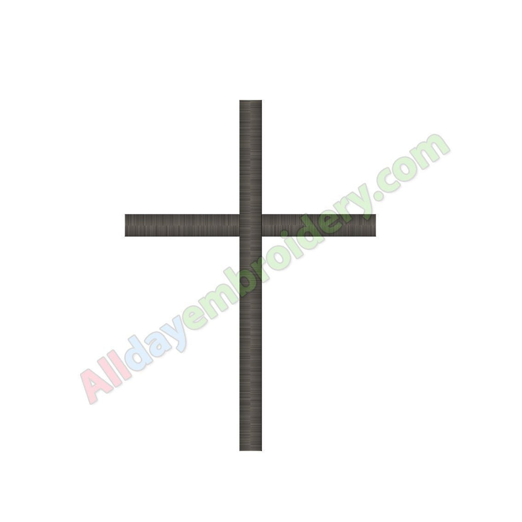 Cross embroidery