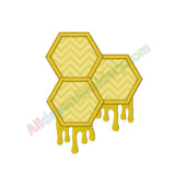 Honeycomb applique