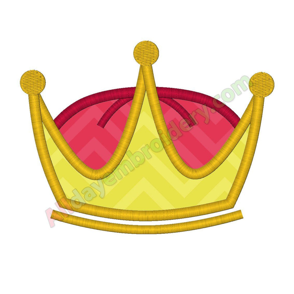 Kings crown applique