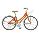 Bicycle embroidery