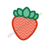 Strawberry applique design