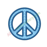 Peace sign applique