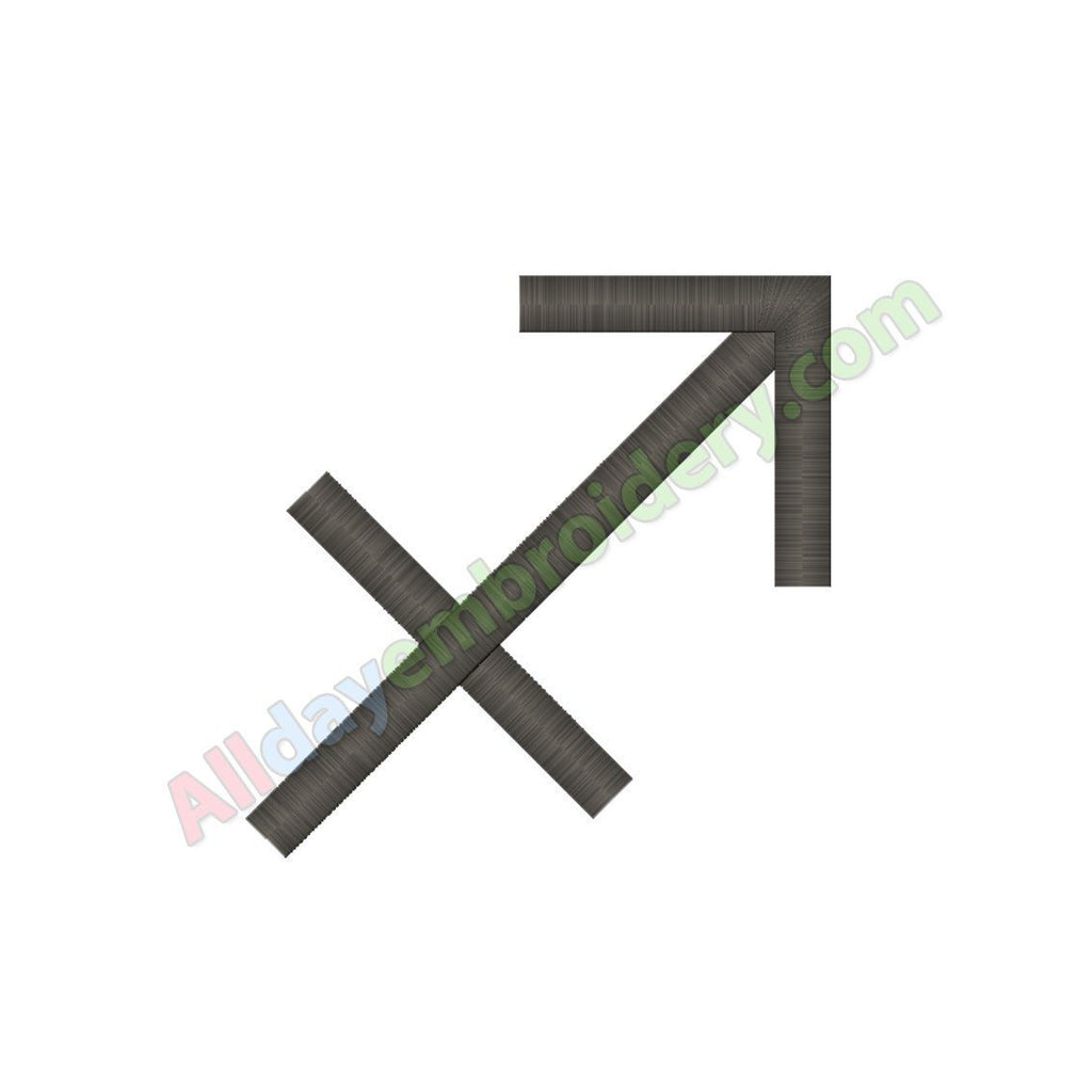 Sagittarius embroidery - Alldayembroidery.com