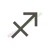 Sagittarius embroidery - Alldayembroidery.com