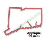 Connecticut embroidery design