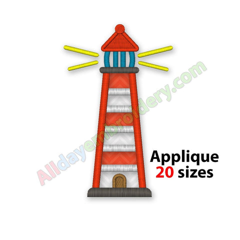 Lighthouse Applique