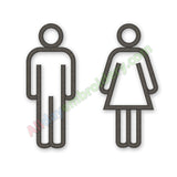 Male and Female Applique set