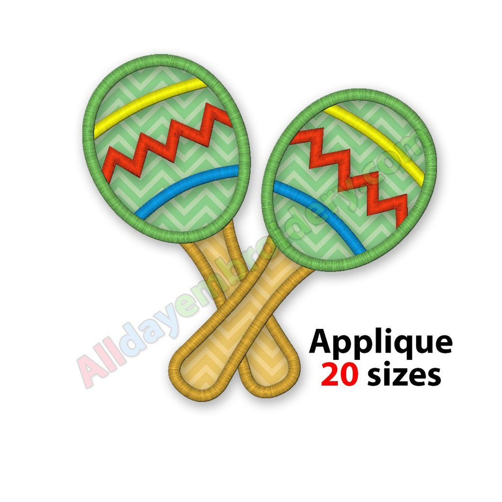 Maracas applique