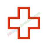 Medical cross applique