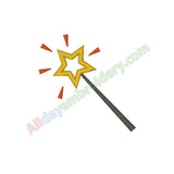 Fairy wand applique