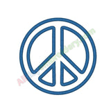 Peace sign applique