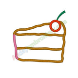 Cake slice applique