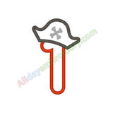 Number one applique