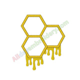 Honeycomb applique