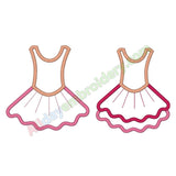 Ballerina tutu applique