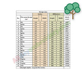 Tree Applique set - Alldayembroidery.com