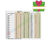 Split Gift Box Applique