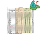 Golf Number Set