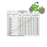 Tractor applique - Alldayembroidery.com