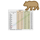 Bear Outline Applique