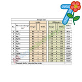 Flower numbers applique SET