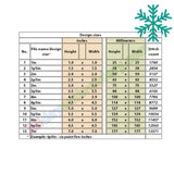 Snowflake embroidery pack - Alldayembroidery.com