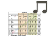 Music Notes Embroidery Set