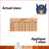 Angry birds transformers applique